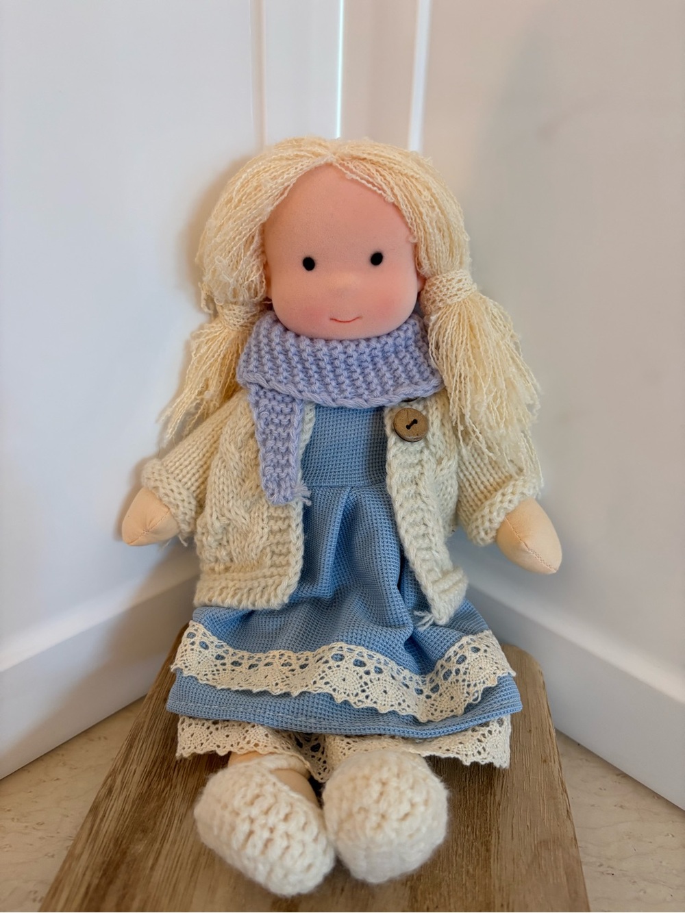 Evgeniya Elizarova Waldorf Style Doll Made With Love Cloth